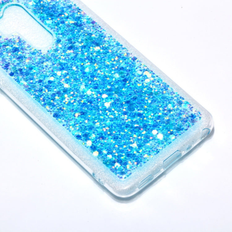 Colorful Glitter Powder Style Protective Soft Cover for LG G7 ThinQ