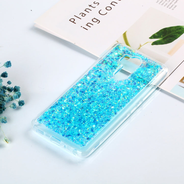 Colorful Glitter Powder Style Protective Soft Cover for LG G7 ThinQ