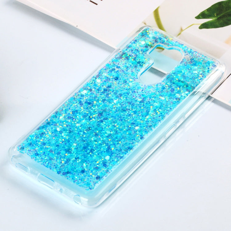 Colorful Glitter Powder Style Protective Soft Cover for LG G7 ThinQ