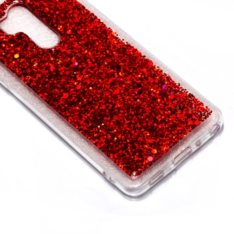 Colorful Glitter Powder Style Protective Soft Cover for LG G7 ThinQ
