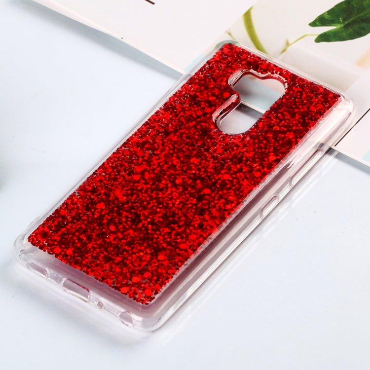 Colorful Glitter Powder Style Protective Soft Cover for LG G7 ThinQ