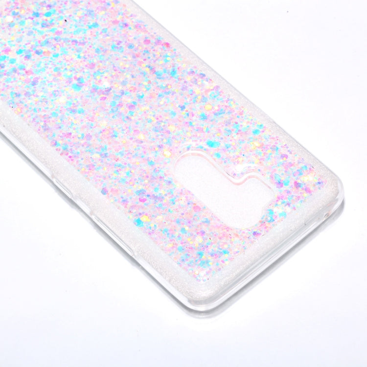 Colorful Glitter Powder Style Protective Soft Cover for LG G7 ThinQ