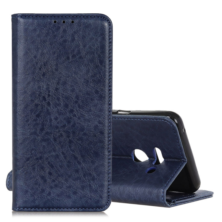 Magnetic Retro Crazy Horse Texture Horizontal Flip Leather Case for LG G8 ThinQ, with Holder & Card Slots & Photo Frame