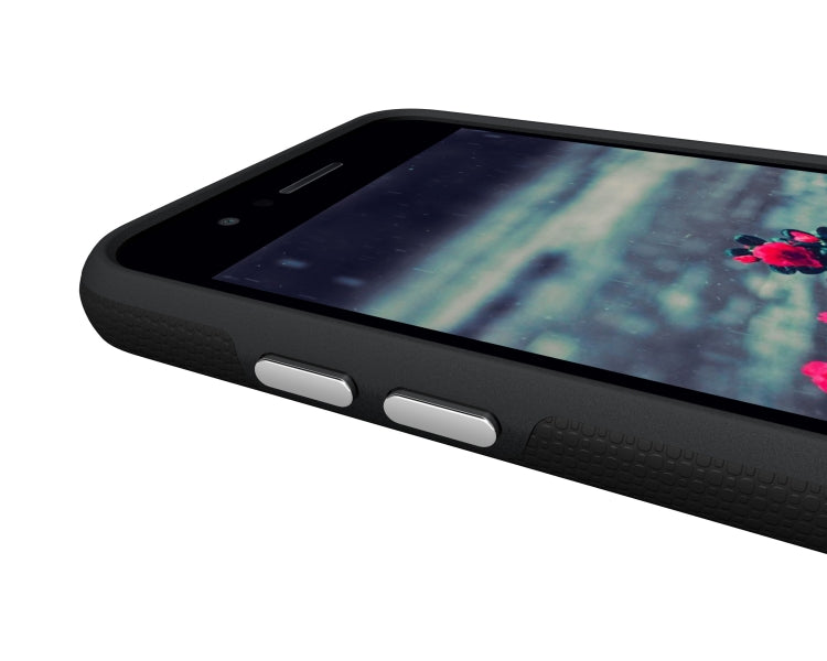 Anti-slip Armor Texture TPU + PC Case for LG K10 (2018)