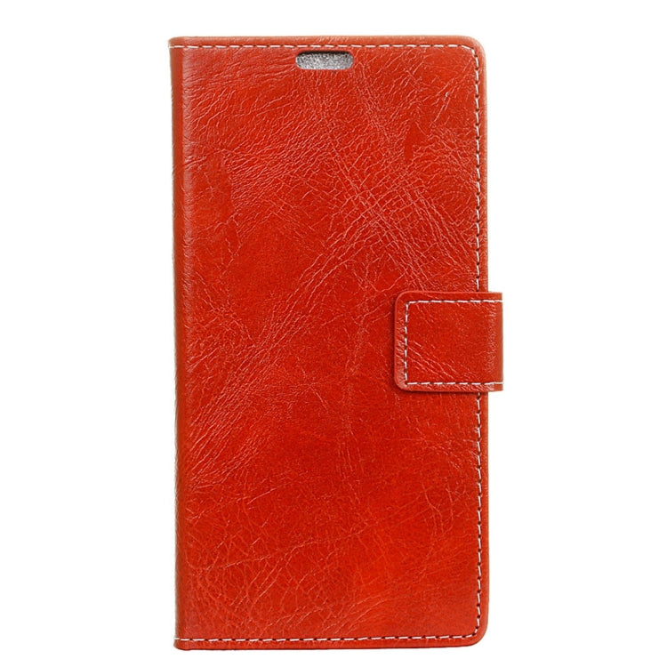For LG K10 (2018) Retro Crazy Horse Texture Horizontal Flip Leather Case with Holder & Card Slots & Wallet & Photo Frame