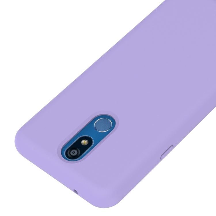 Ultra-thin Liquid Silicone Dropproof Protective Case for LG K40