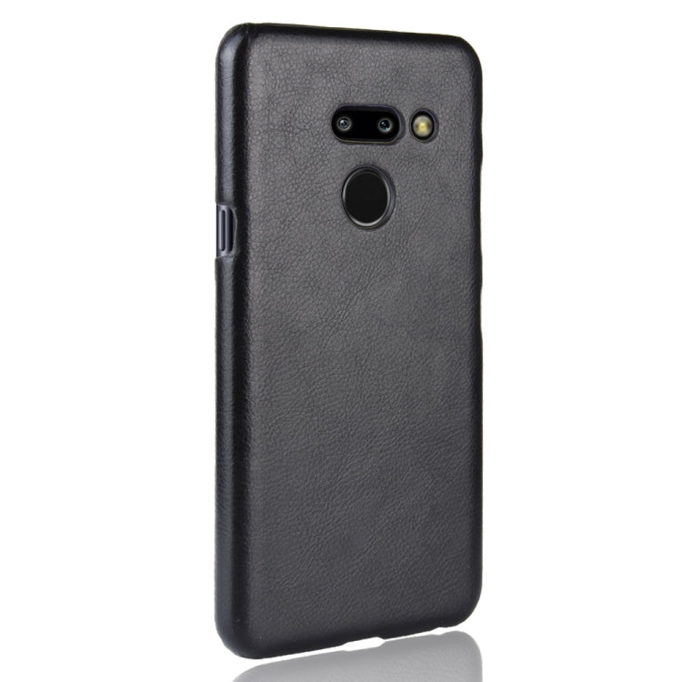 Shockproof Litchi Texture PC + PU Case for LG G8 ThinQ