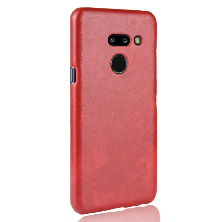 Shockproof Litchi Texture PC + PU Case for LG G8 ThinQ