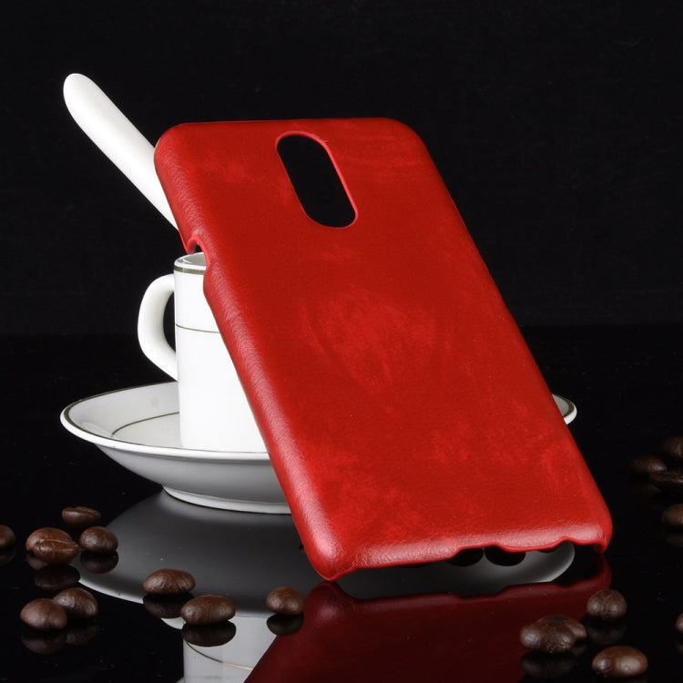 Shockproof Litchi Texture PC + PU Case for LG K40