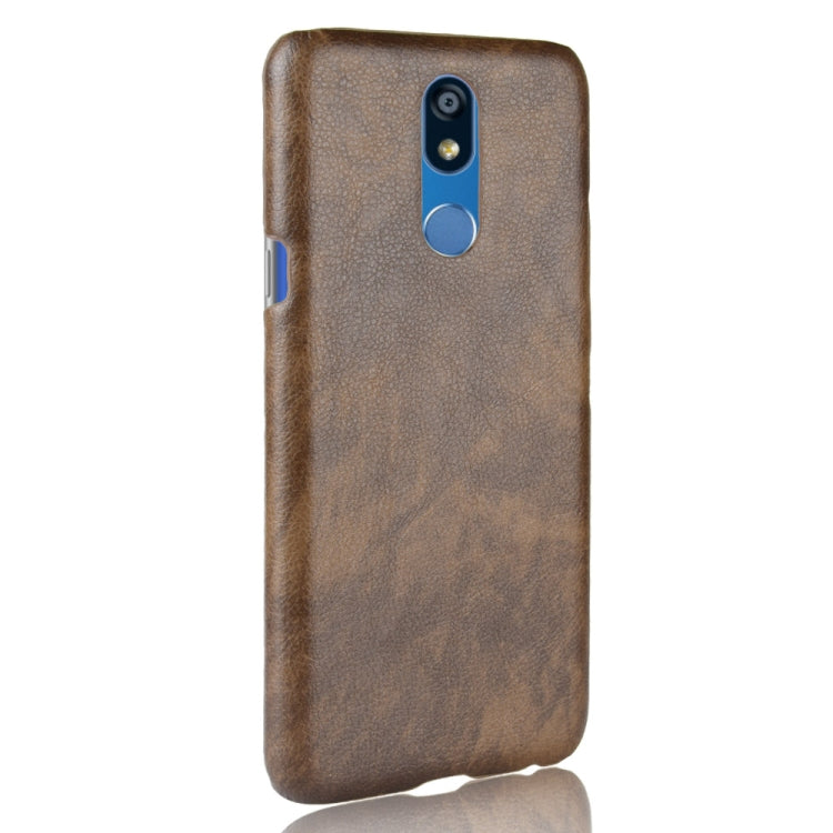 Shockproof Litchi Texture PC + PU Case for LG K40