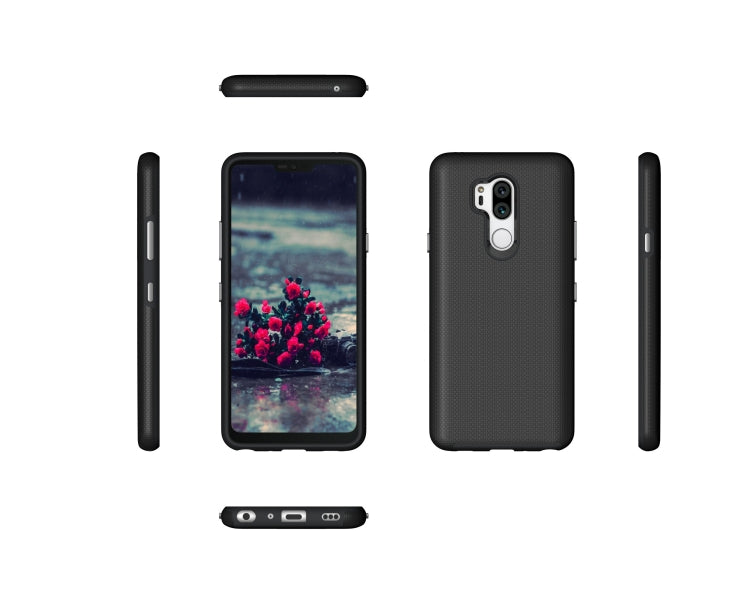 Anti-slip Armor Texture TPU + PC Case for LG G7 ThinQ