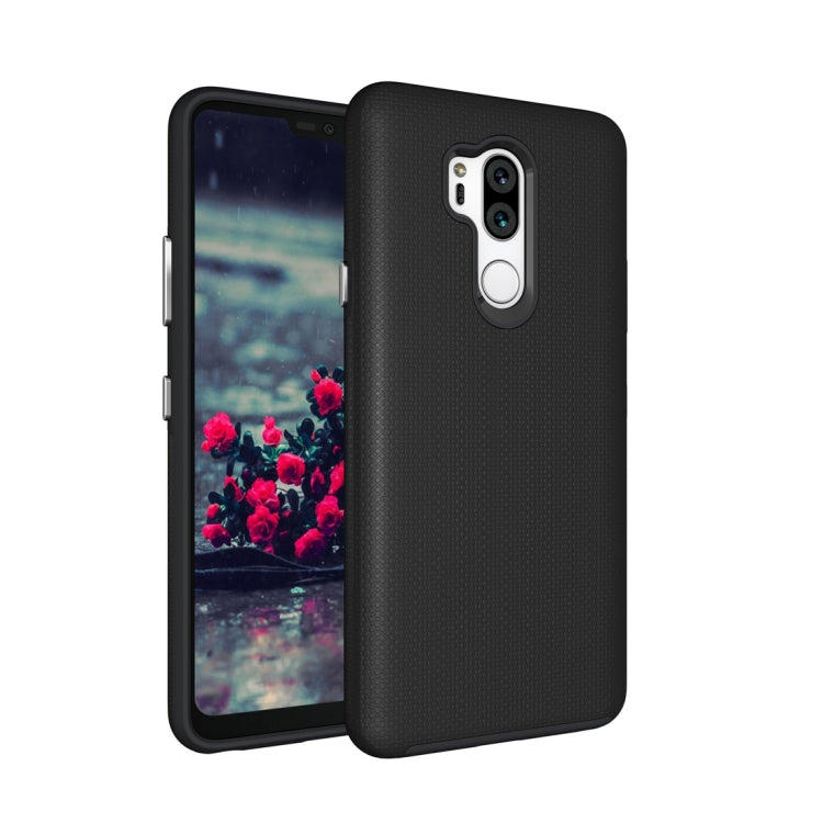 Anti-slip Armor Texture TPU + PC Case for LG G7 ThinQ