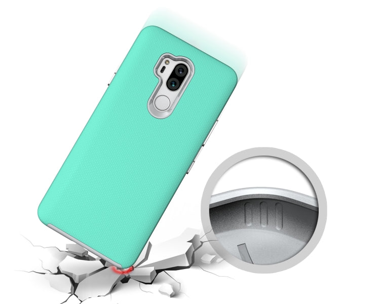 Anti-slip Armor Texture TPU + PC Case for LG G7 ThinQ
