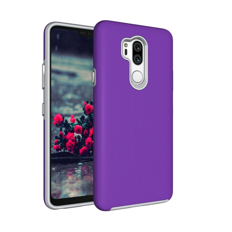 Anti-slip Armor Texture TPU + PC Case for LG G7 ThinQ