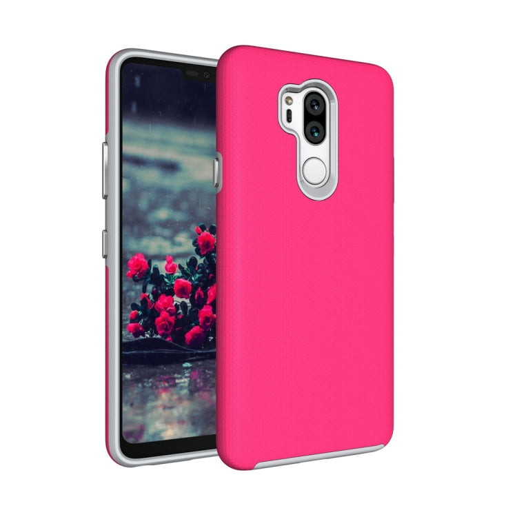 Anti-slip Armor Texture TPU + PC Case for LG G7 ThinQ