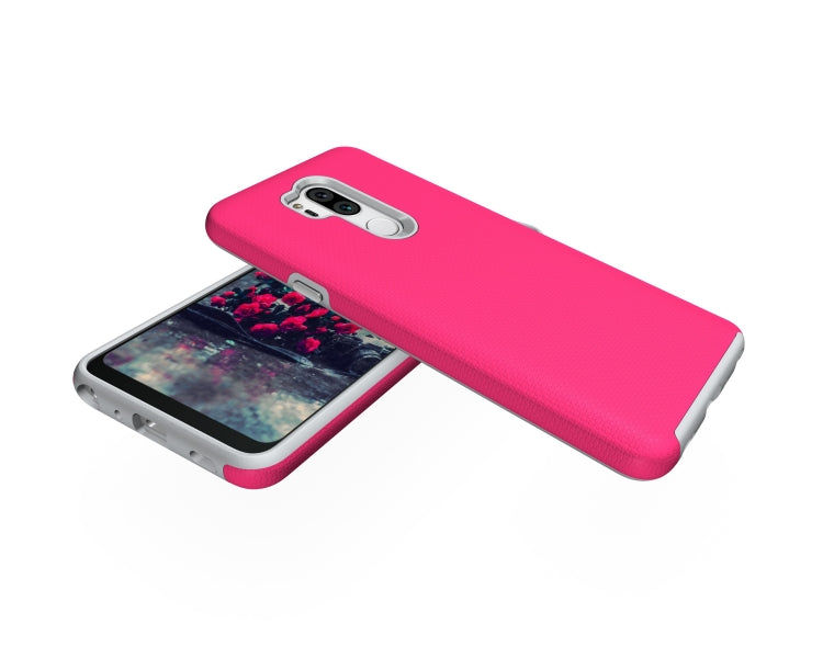Anti-slip Armor Texture TPU + PC Case for LG G7 ThinQ
