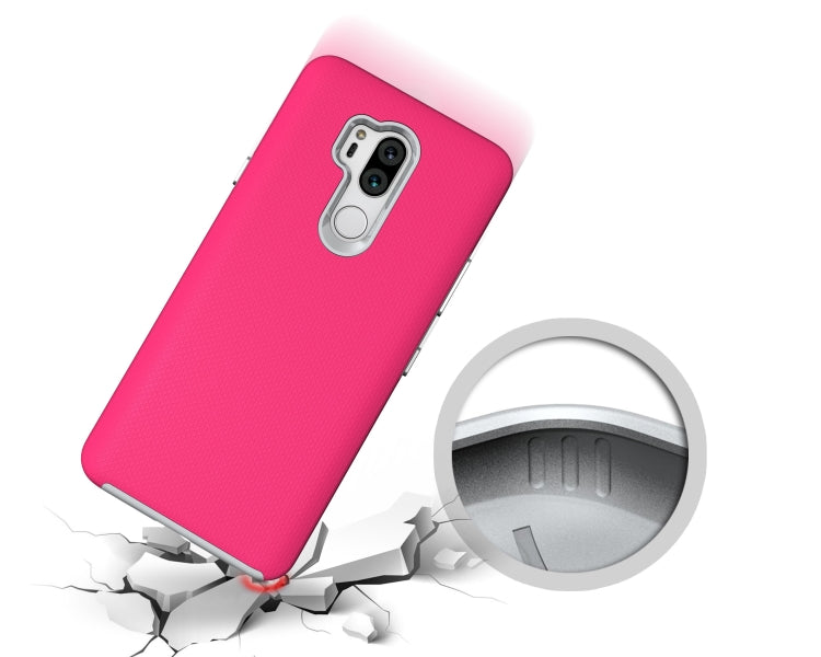 Anti-slip Armor Texture TPU + PC Case for LG G7 ThinQ