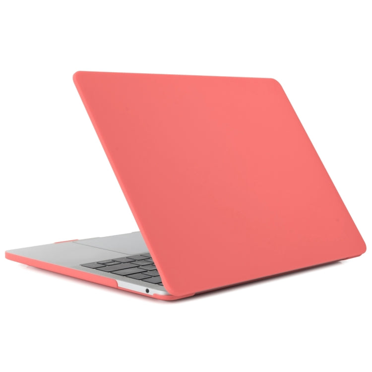 Laptop Matte Hard Protective Case for MacBook Air 13.3 inch A1466 (2012 - 2017) / A1369 (2010 - 2012)(Coral Red)