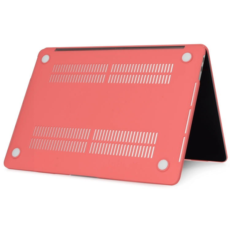 For Macbook Air 11.6 inch Laptop Matte Protective Case(Coral Red)