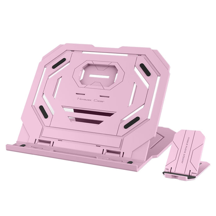 T3 Multi-function Hollow Design Cooling Bracket with 10-Level Adjustable Angle for Notebook,  MacBook, iPad, Mobile Phones