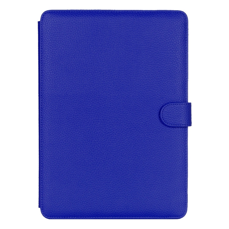 For New MacBook 12 inch Litchi Texture Horizontal Flip Solid Color Apple Laptop Leather Case with Holder