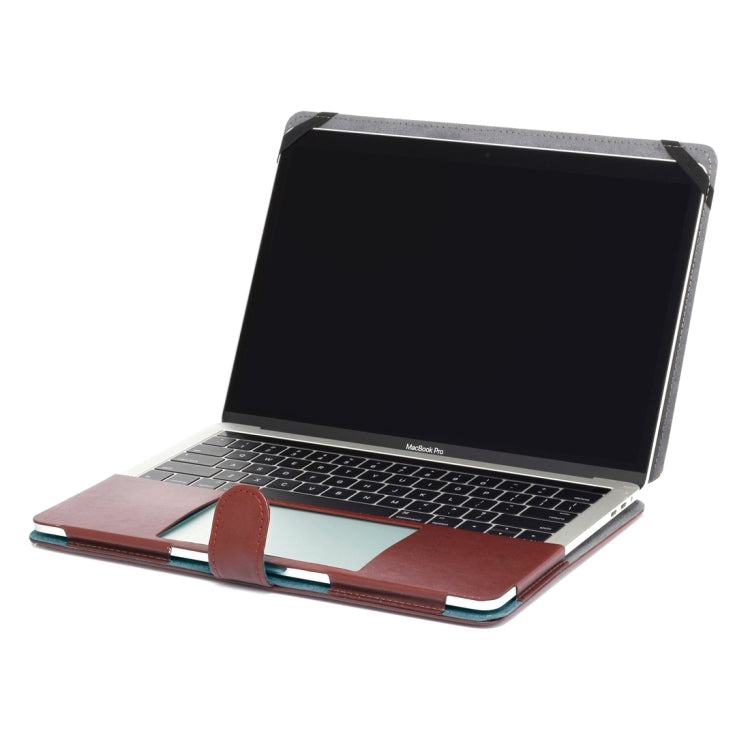 For 2016 New Macbook Pro 13.3 inch A1706 & A1708 Crazy Horse Texture Horizontal Flip Leather Case
