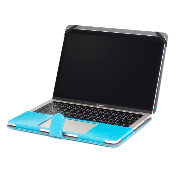 For 2016 New Macbook Pro 13.3 inch A1706 & A1708 Crazy Horse Texture Horizontal Flip Leather Case