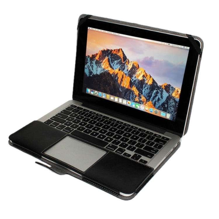 For Macbook Pro Retina 15.4 inch Laptop Crazy Horse Texture Horizontal Flip Leather Case