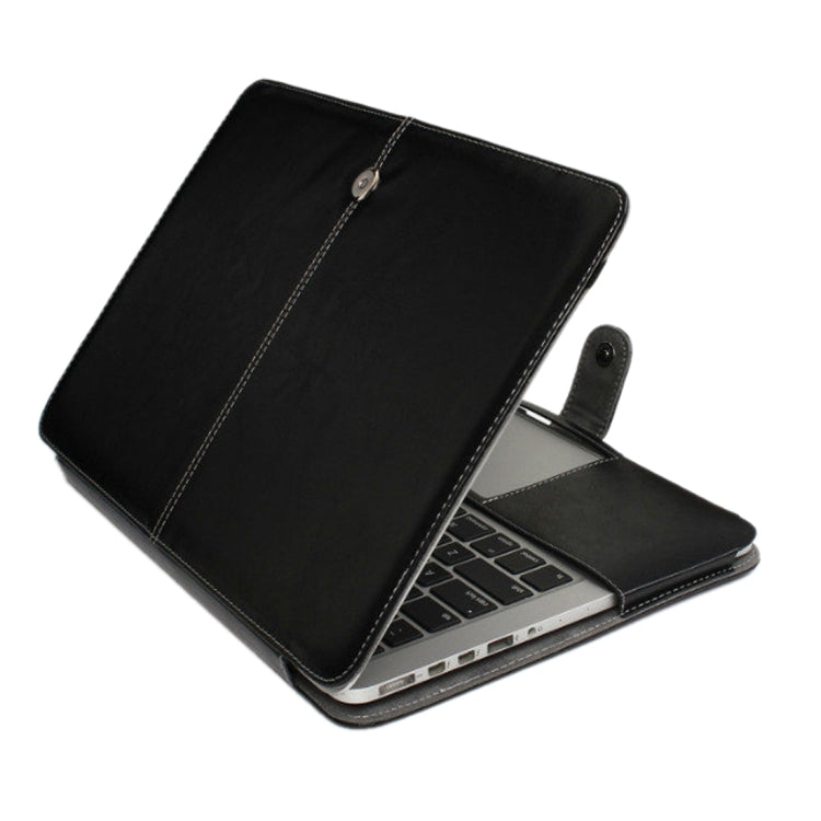 For Macbook Pro Retina 15.4 inch Laptop Crazy Horse Texture Horizontal Flip Leather Case