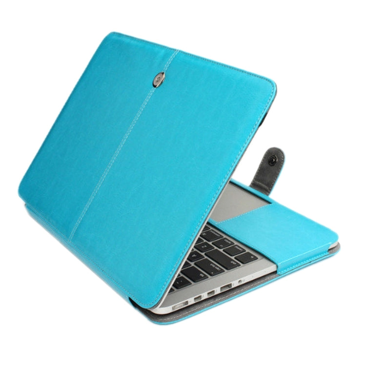 For Macbook Pro Retina 15.4 inch Laptop Crazy Horse Texture Horizontal Flip Leather Case