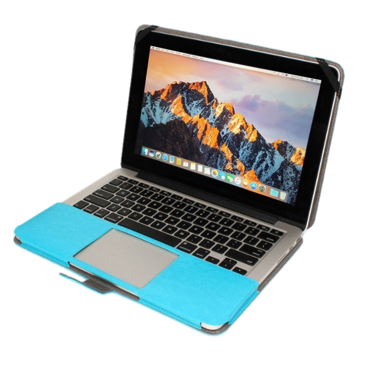 For Macbook Pro Retina 15.4 inch Laptop Crazy Horse Texture Horizontal Flip Leather Case