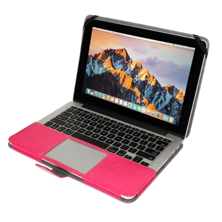For Macbook Pro Retina 15.4 inch Laptop Crazy Horse Texture Horizontal Flip Leather Case