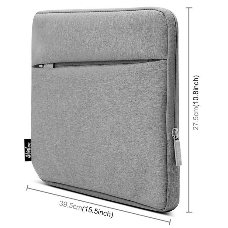 For Macbook Pro 15.4 inch & 15 inch and Below Universal Laptop Bag Fabric Soft Portable Package Pouch