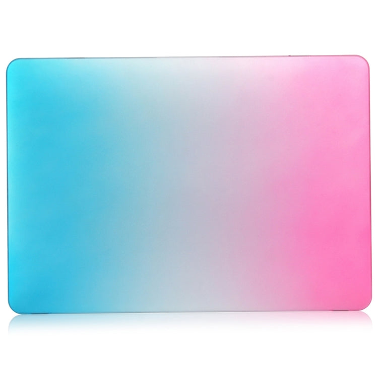 Blue and Pink Color Gradient Protective Case for MacBook Air 13.3 inch A1932 (2018) & A2179 (2020)