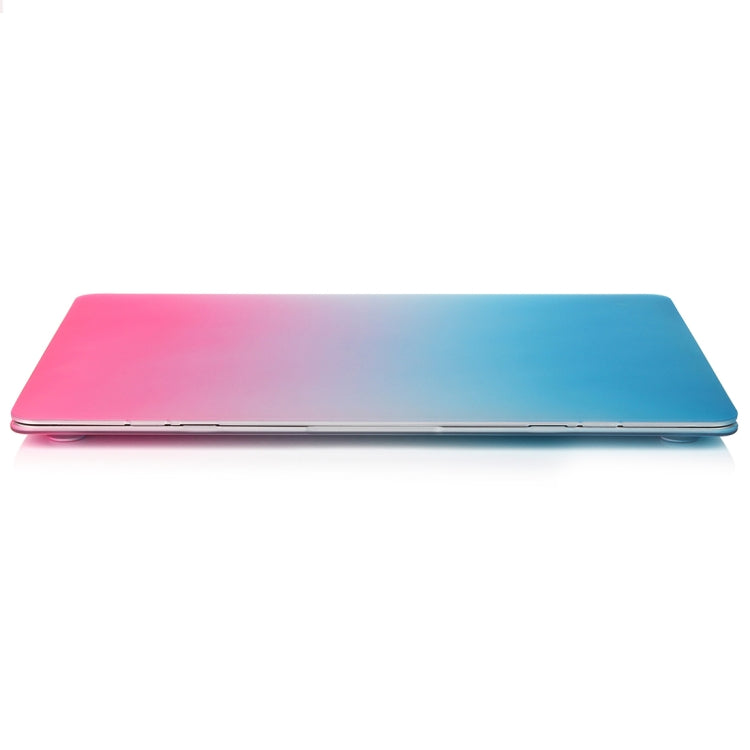 Blue and Pink Color Gradient Protective Case for MacBook Air 13.3 inch A1932 (2018) & A2179 (2020)