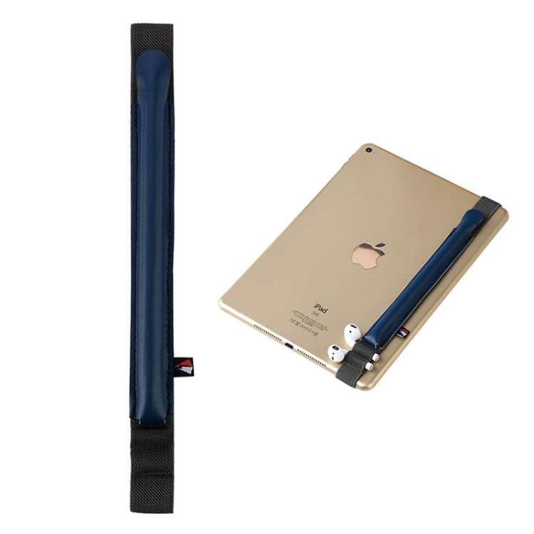 BS5R Stylus Pen PU Leather Protective Cover for Apple Pencil 1 / 2, with Charging Head Storage Bag