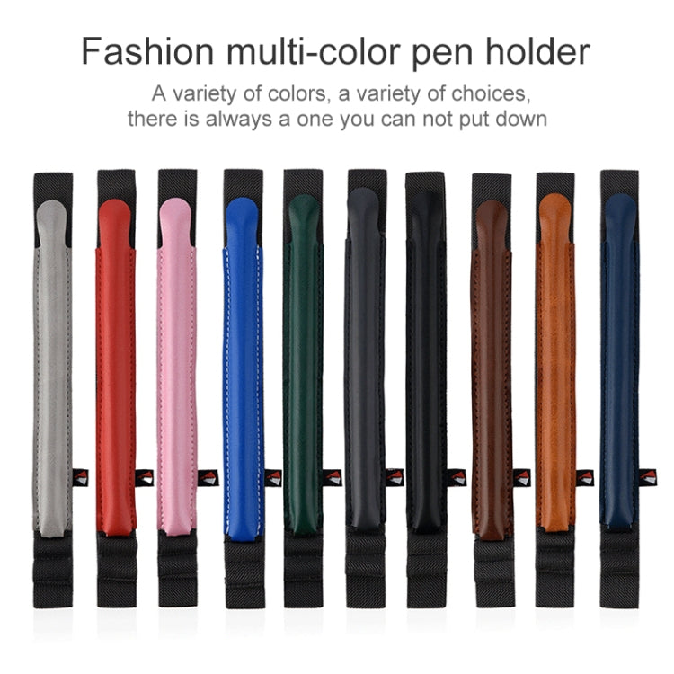 BS5R Stylus Pen PU Leather Protective Cover for Apple Pencil 1 / 2, with Charging Head Storage Bag