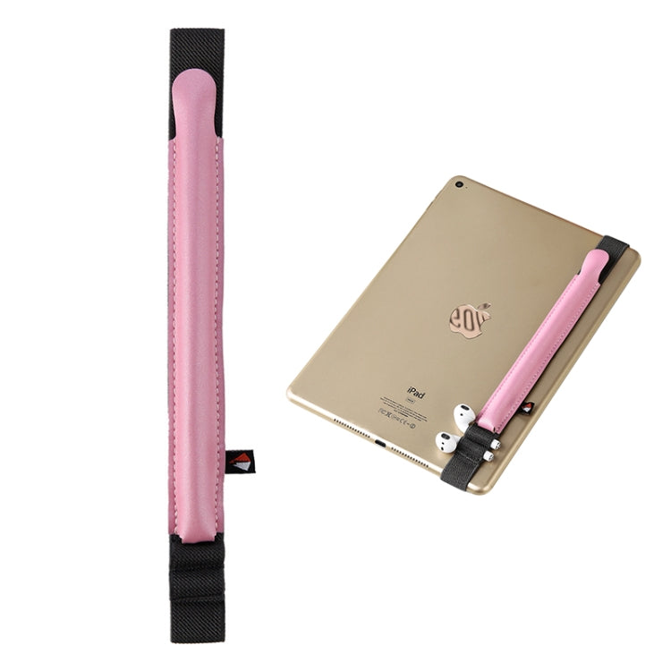 BS5R Stylus Pen PU Leather Protective Cover for Apple Pencil 1 / 2, with Charging Head Storage Bag