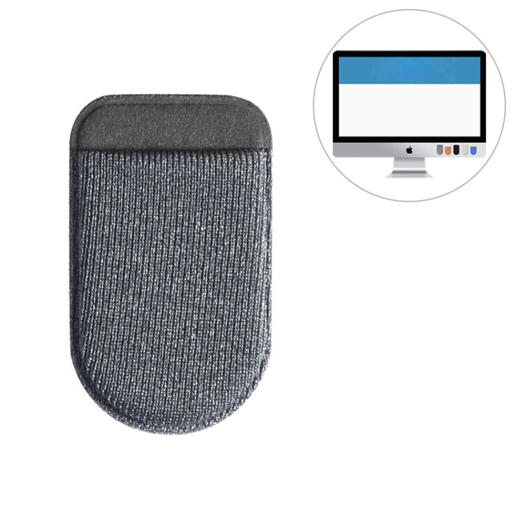 V4W52 Pastable Flannel Small Articles Portable Storage Protection Bag for Apple Pencil 1 Adapter