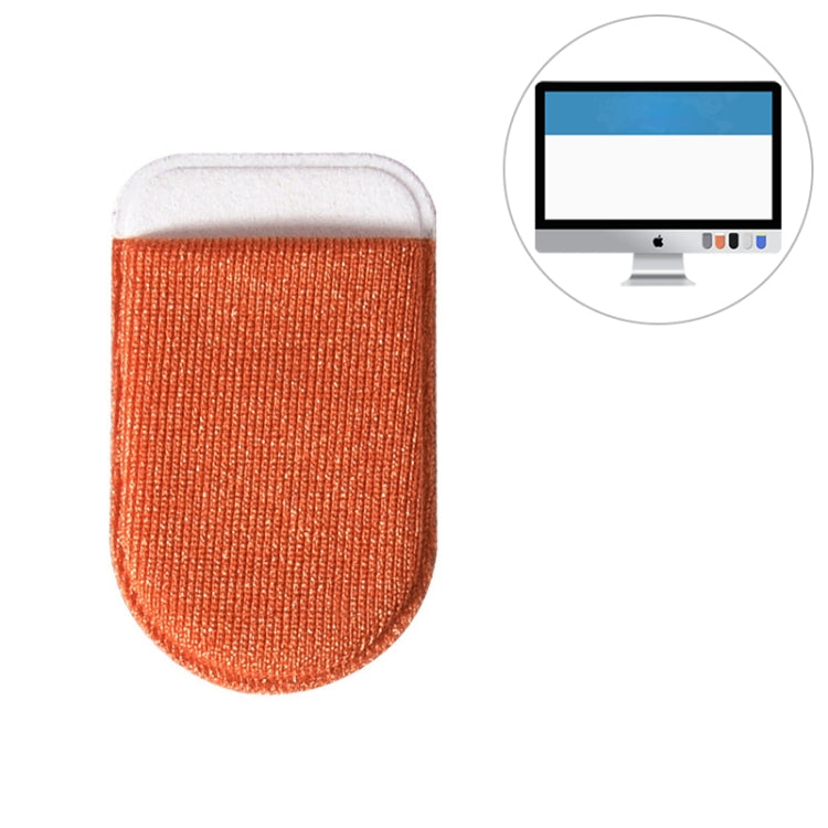 V4W52 Pastable Flannel Small Articles Portable Storage Protection Bag for Apple Pencil 1 Adapter