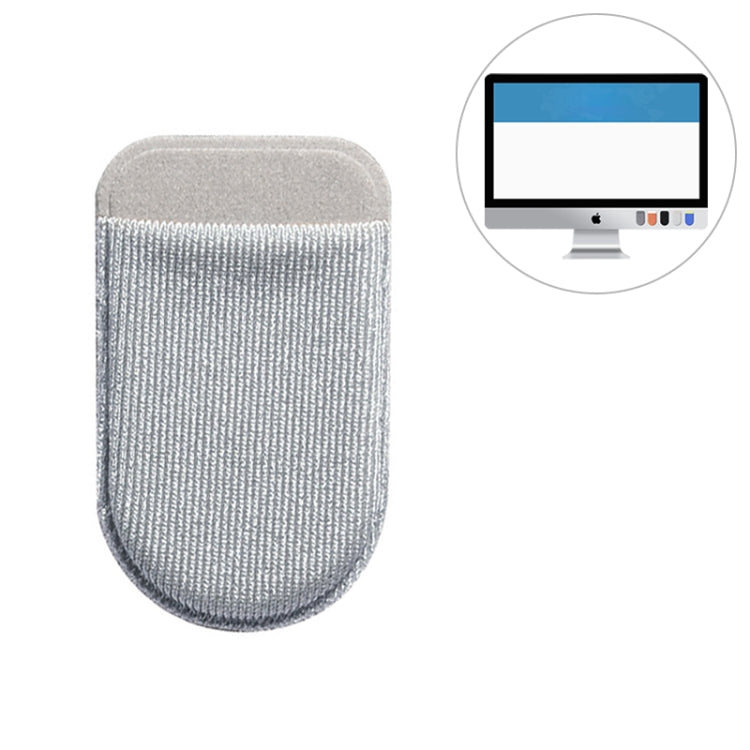 V4W52 Pastable Flannel Small Articles Portable Storage Protection Bag for Apple Pencil 1 Adapter