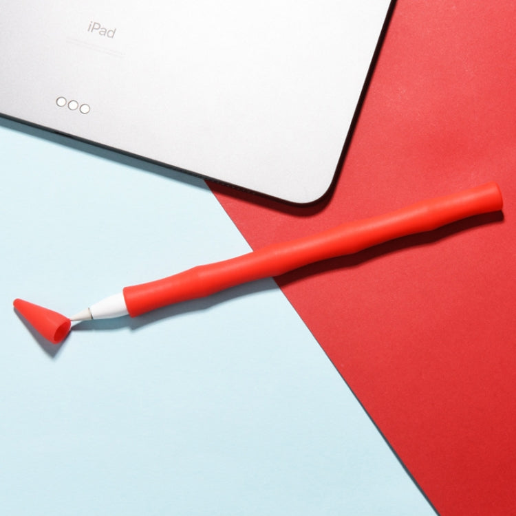 BG5 Wavy Split Stylus Pen Silicone Protective Cover for Apple Pencil 2