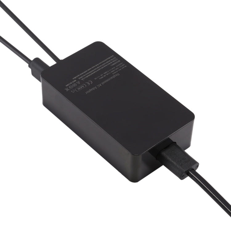 A1625 15V 2.58A 44W AC Power Supply Charger Adapter for Microsoft Surface Pro 6 / Pro 5 (2017) / Pro 4,