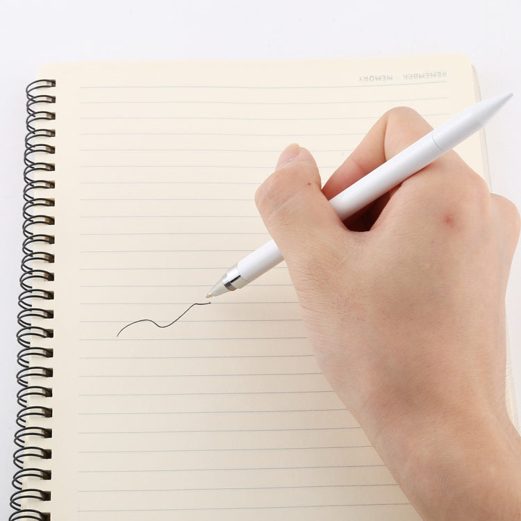 2 in 1 Stationery Writing Tools Metal Ballpoint Pen Capacitive Touch Screen Stylus Pen for Phones, Tablets