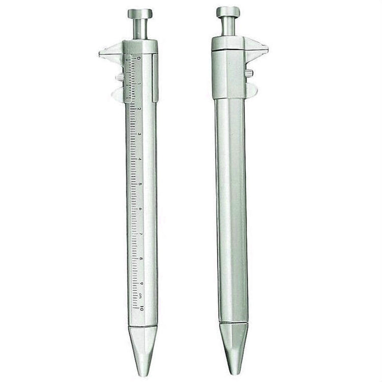 20 PCS Ballpoint Ruler Gifts Student Stationery Office Writing Pen
