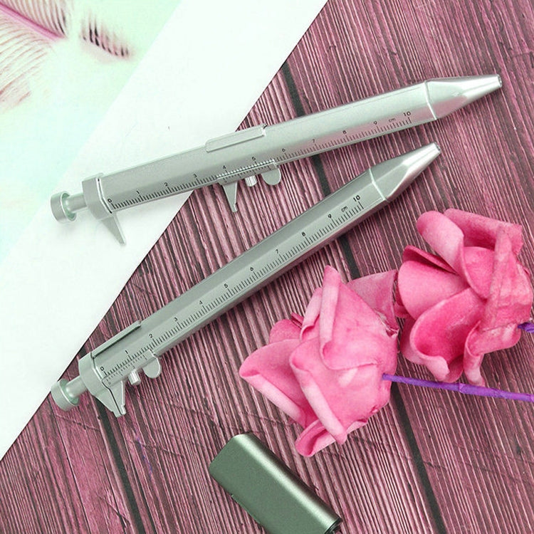 20 PCS Ballpoint Ruler Gifts Student Stationery Office Writing Pen