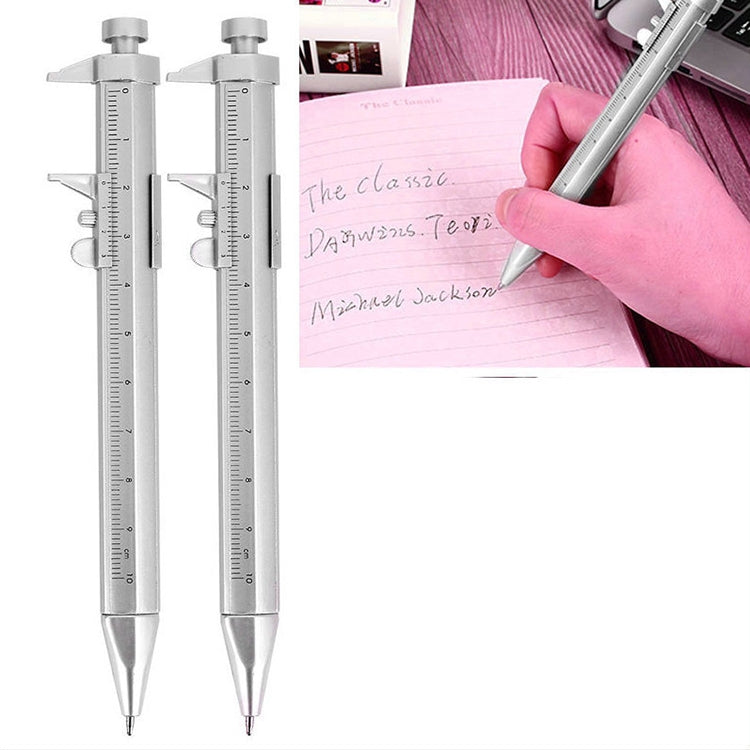 20 PCS Ballpoint Ruler Gifts Student Stationery Office Writing Pen