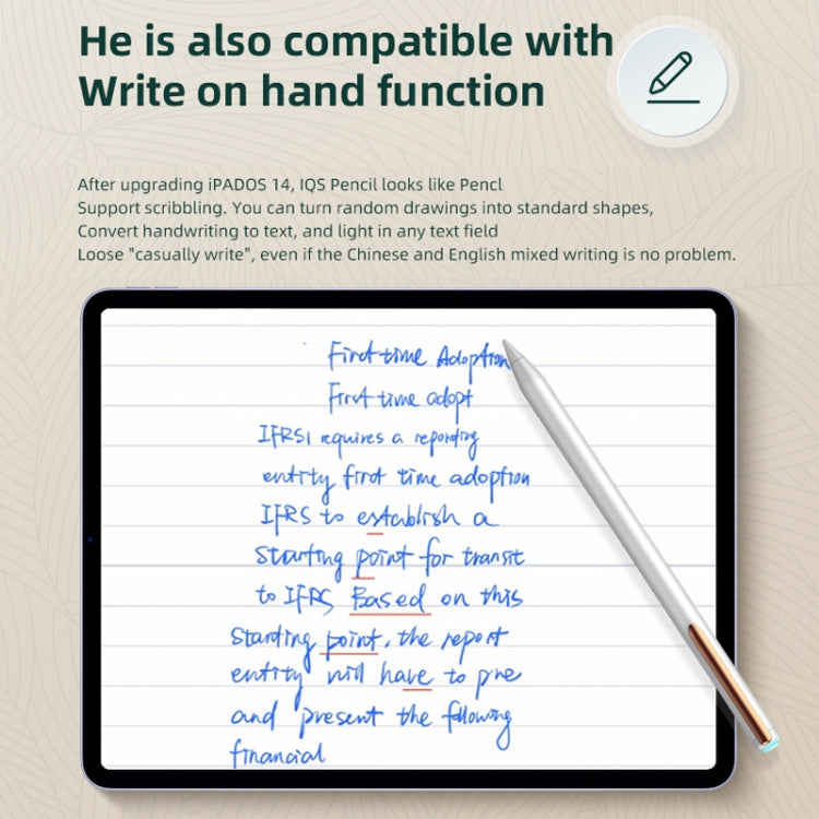 Q10 Pro Anti-mistouch Capacitive Stylus Pen