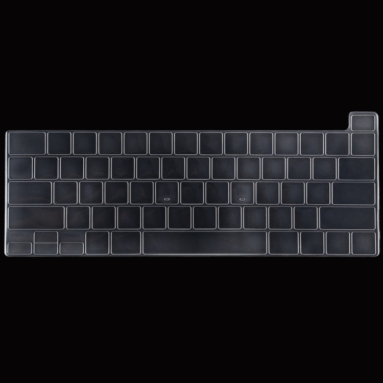 For MacBook Pro 16 inch A2141 Transparent and Dustproof TPU Laptop Keyboard Protective Film