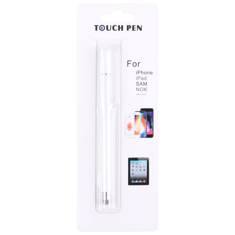 361 2 in 1 Universal Silicone Disc Nib Stylus Pen with Mobile Phone Writing Pen & Magnetic Cap